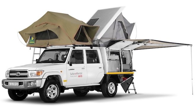 Toyota Landcruiser Double Cab 4x4 Luxury Safari Camper