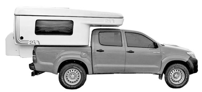 Toyota Hilux 4WD Camper