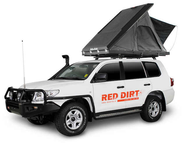 Red Dirt 4WD with Roof Top Tent