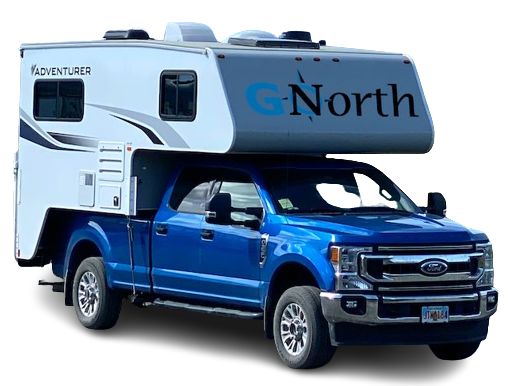 4x4 Truck Camper Silver