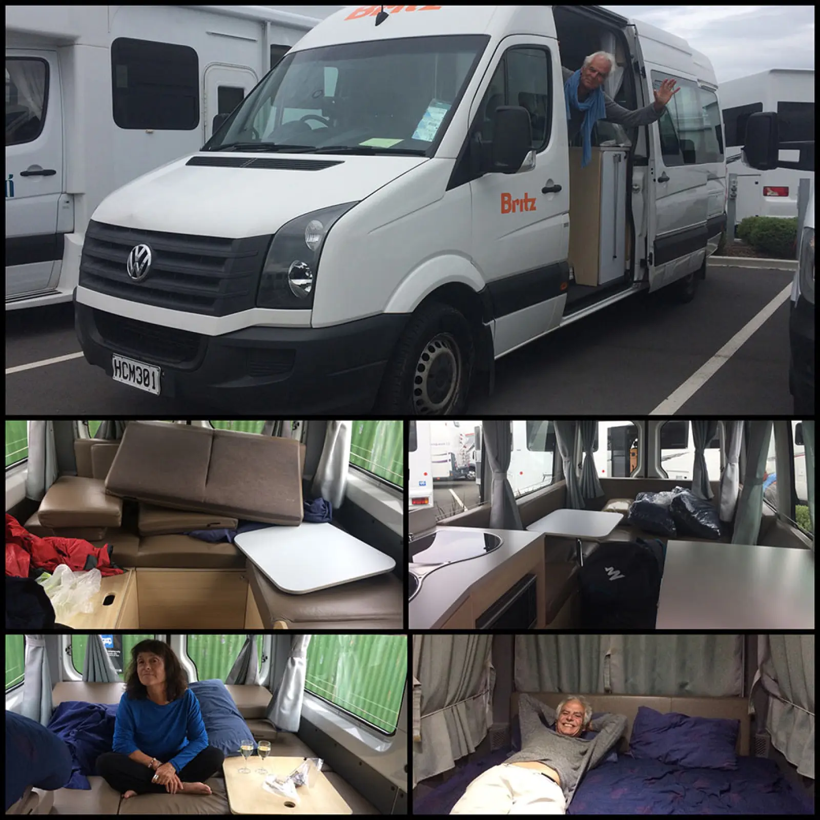 Un van aménagé utilisé pour un voyage en Nouvelle-Zélande